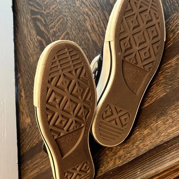 Converse Women's Custom Embroidered Floral High-Tops - Picture 8 of 8